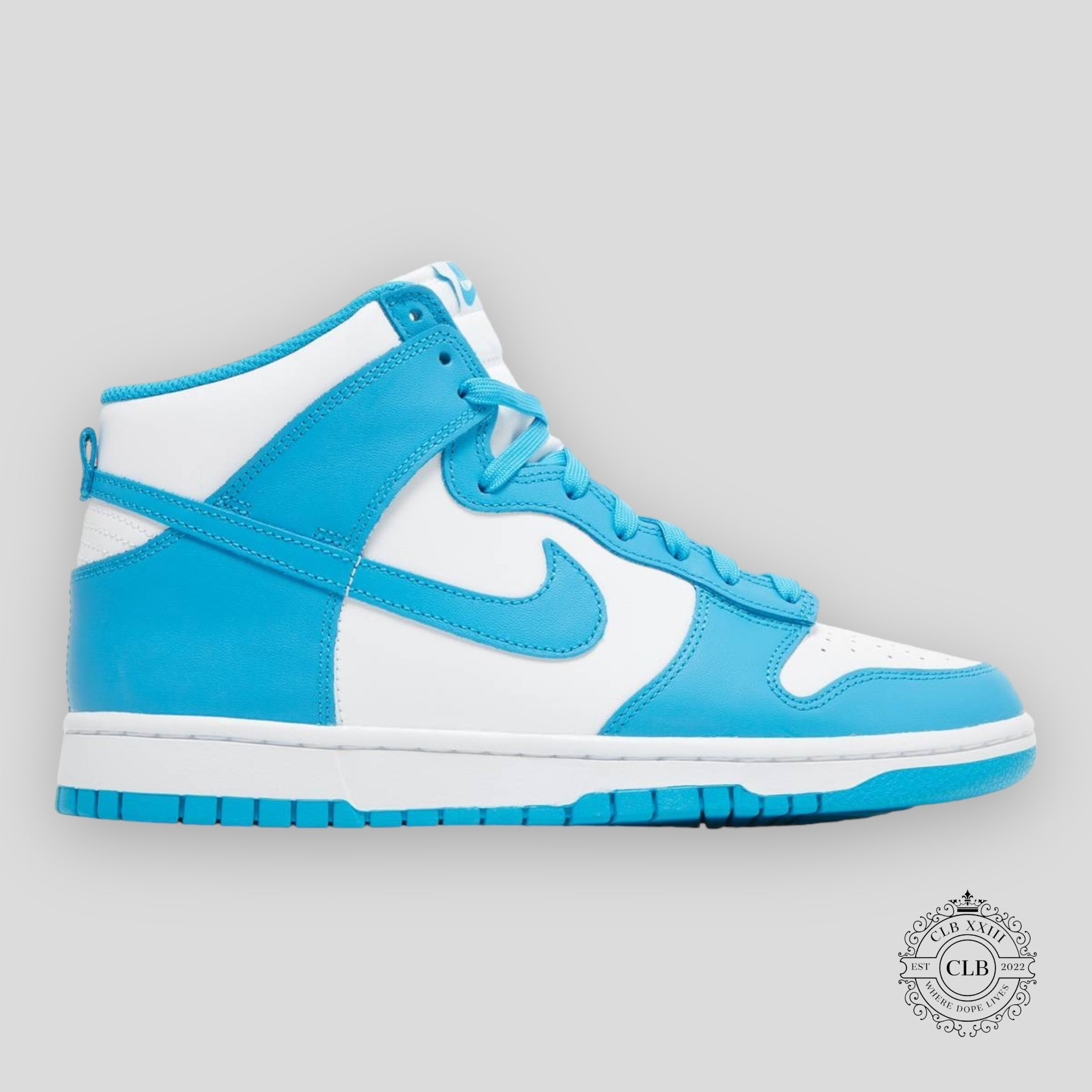 Nike Dunk High Laser Blue